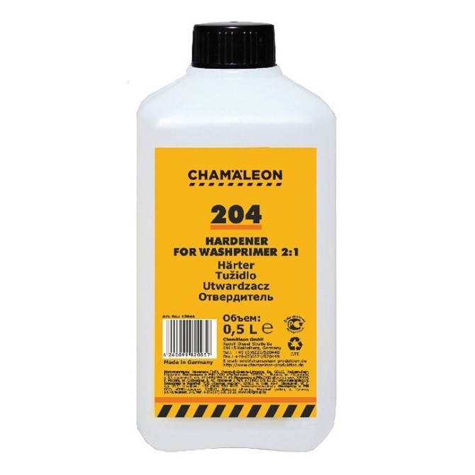 CHAMAELEON 204 Hardener For 404 Wash Primer 0.5L cietinātājs skābes gruntējumam