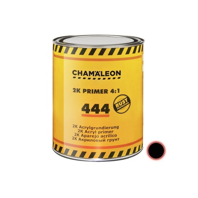 CHAMAELEON 444 Acrylic Primer 4+1 Black 3.6L akrila grunts