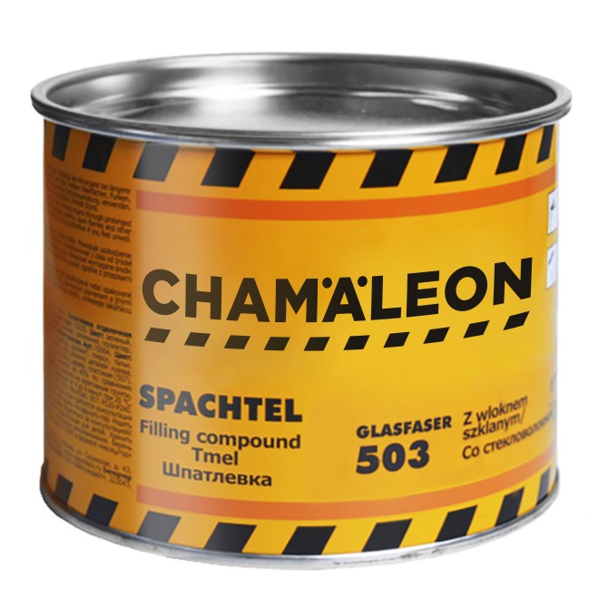 CHAMAELEON 503 Fiber Glass Putty 1 Kg glaistas su stiklo pluoštu 