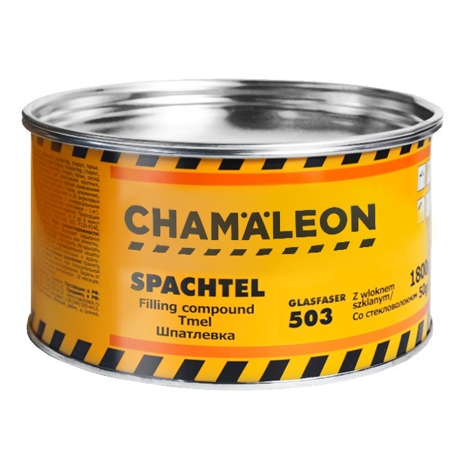 CHAMAELEON 503 Fiber Glass Putty 1.85 Kg glaistas su stiklo pluoštu 