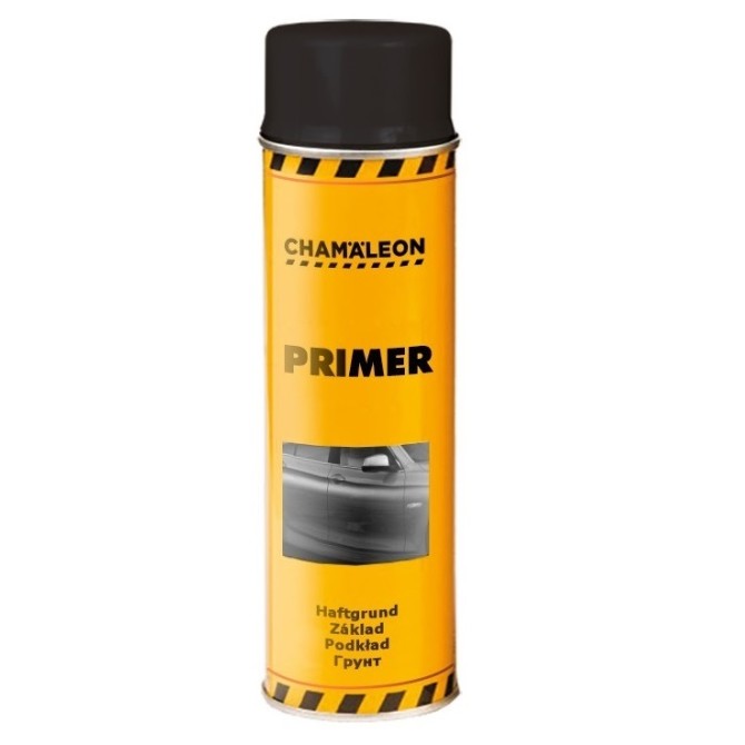 CHAMAELEON Aerosol Primer Black 0.5l akrila grunts aerosols