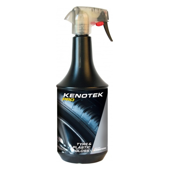 KENOTEK Tire&Plastic Gloss 1 L padangų ir plastiko juodiklis