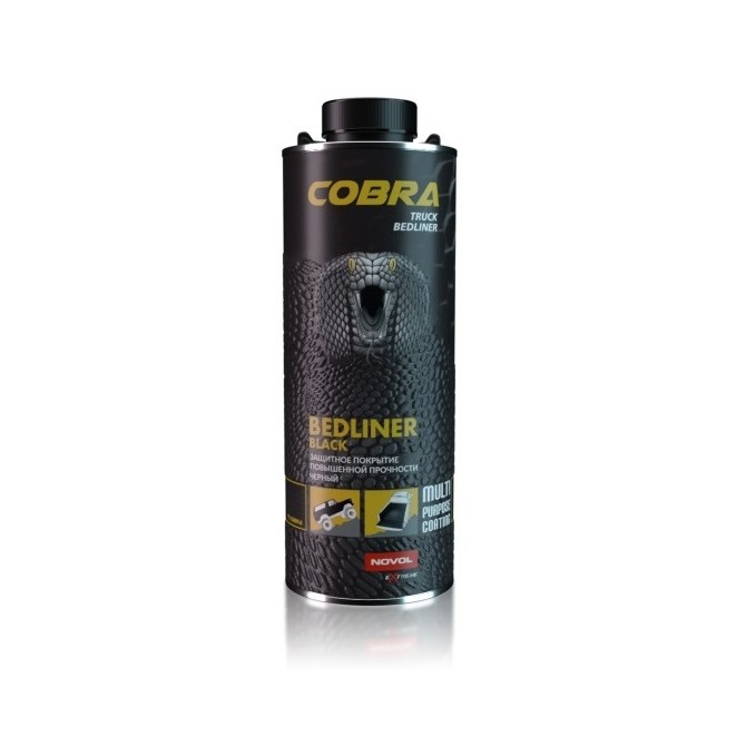 COBRA Cobra Bedliner Black 600ml aizsargpārklājums