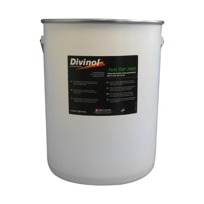 DIVINOL Fett TOP 2003 waterproof 15kg calcium grease