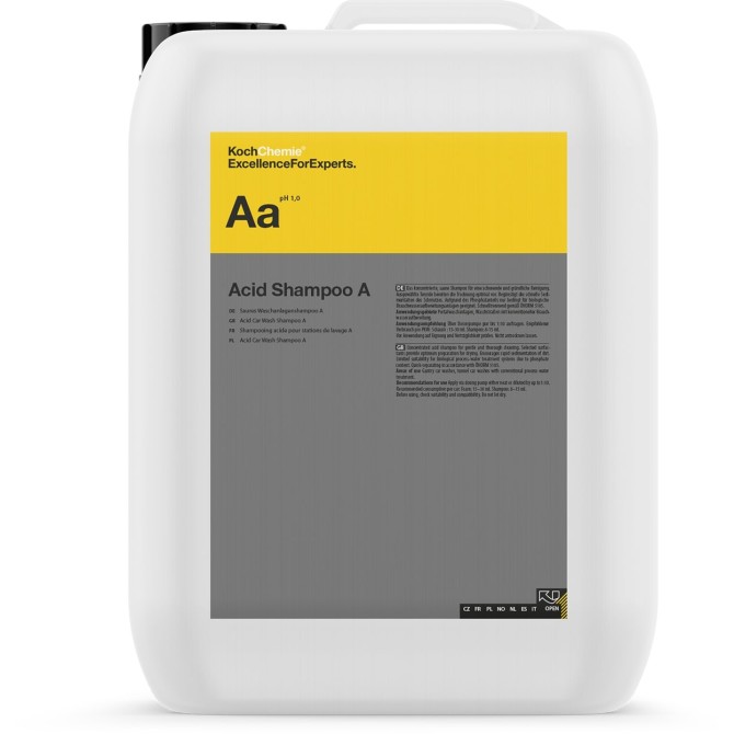 KOCH CHEMIE Acid Shampoo Aa 22kg rūgštinis šampūnas 