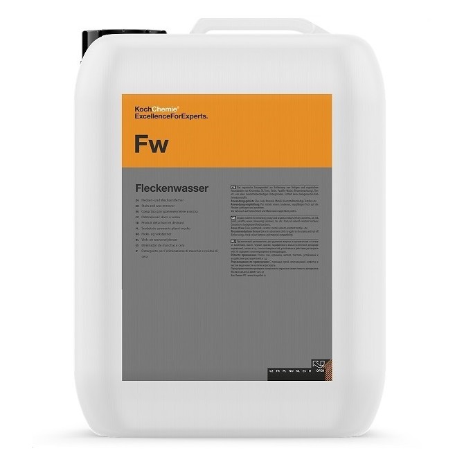 KOCH CHEMIE Stain and Wax Remover Fleckenwasser Fw 10L средство для удаления пятен и воска