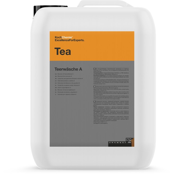 KOCH CHEMIE Tar Remover Teerwäsche A Tea 10L  darvas un bitumena tīrīšanas līdzeklis