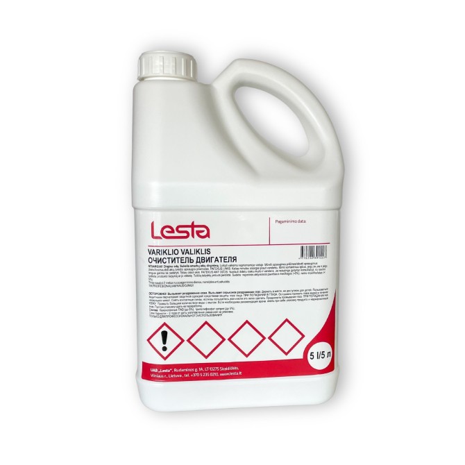 LESTA Concentrated Engine Cleaner 5l koncentrēts dzinēja tīrīšanas līdzeklis