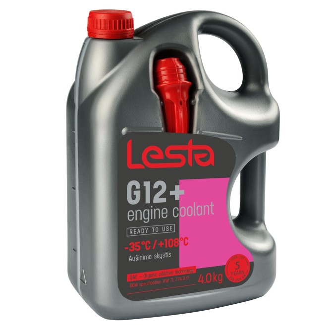 LESTA Antifreeze G12 -35°C 4 Kg  antifriis