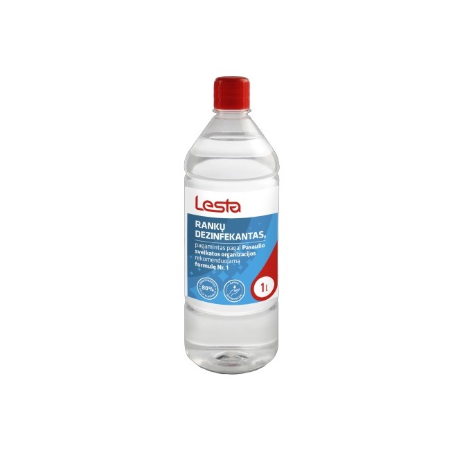 LESTA Hand Disinfectant 1 L дезинфицирующее средство для рук