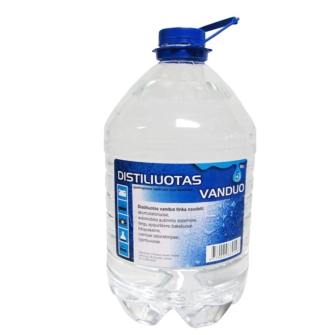 LESTA Distilled Water 5L destilēts ūdens