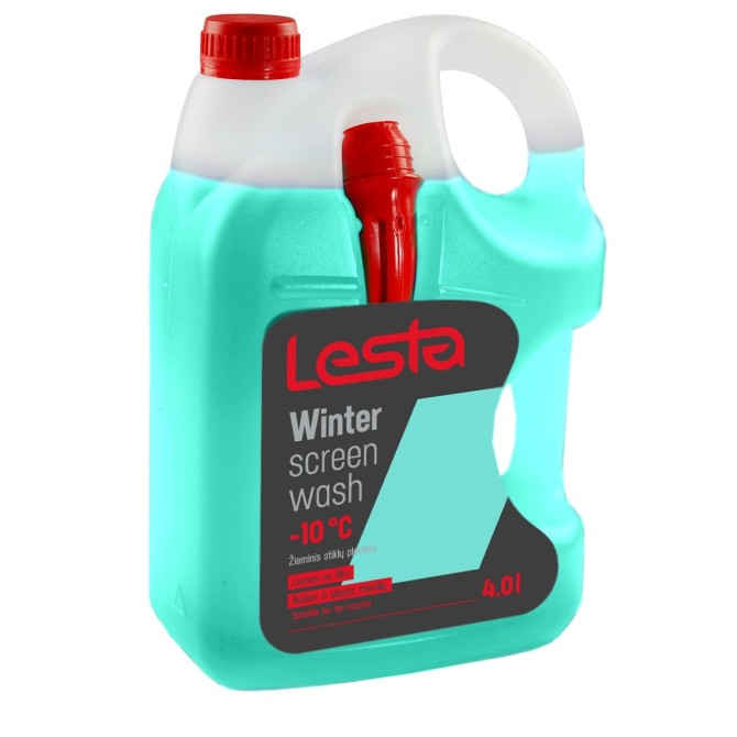 LESTA Windscreen Washer Fluid -10°C 4 L klaasipesuvedelik