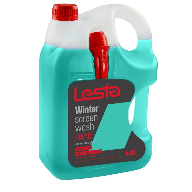 LESTA Windscreen Washer Fluid -15°C 4l klaasipesuvedelik