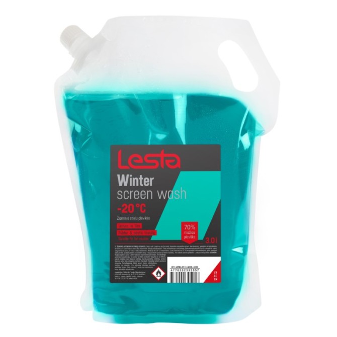 LESTA Windscreen Washer Fluid -20°C 3 L priekinio stiklo plovimo skystis