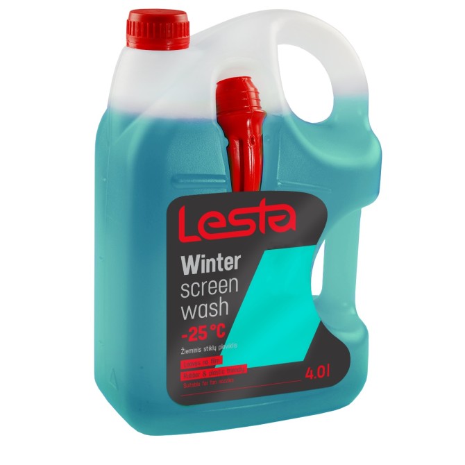 LESTA Windscreen Washer Fluid -25°C 4l klaasipesuvedelik