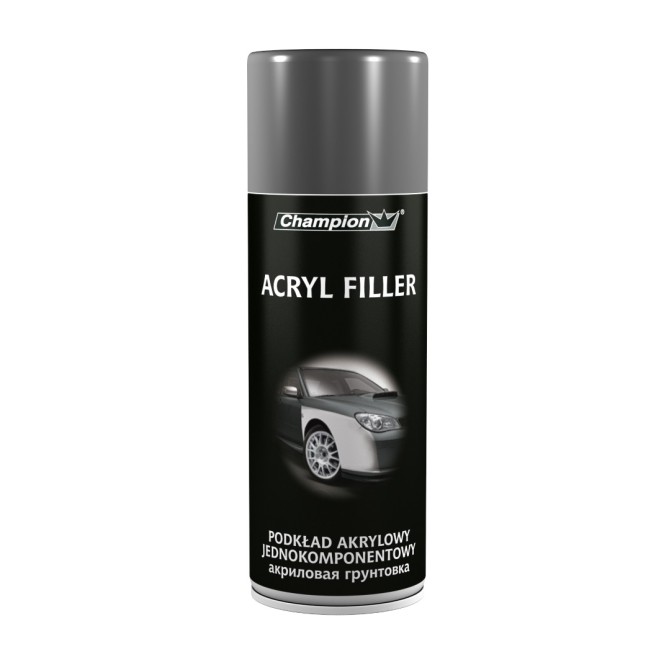 CHAMPION aero Acryl Filler Spray 400ml Grey akrila grunts aerosols