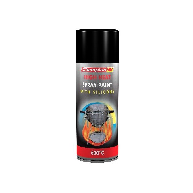 CHAMPION aero Enamel High Heat Black 400ml spray paint