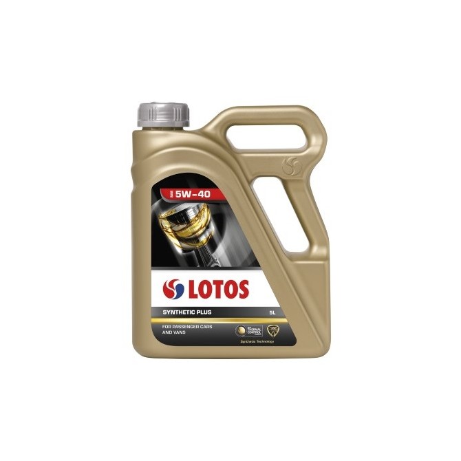 LOTOS Synthetic Plus 5W/40 5 L синтетическое масло