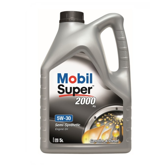 MOBIL Super 2000 X1 5W-30 5L pusiau sintetinė alyva