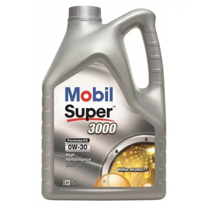 MOBIL Super 3000 Formula VC 0W-30 5L sintētiskā eļļa