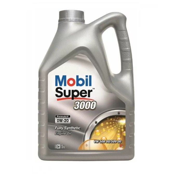 MOBIL Super 3000 Formula V 0W-20 5L sintētiskā eļļa