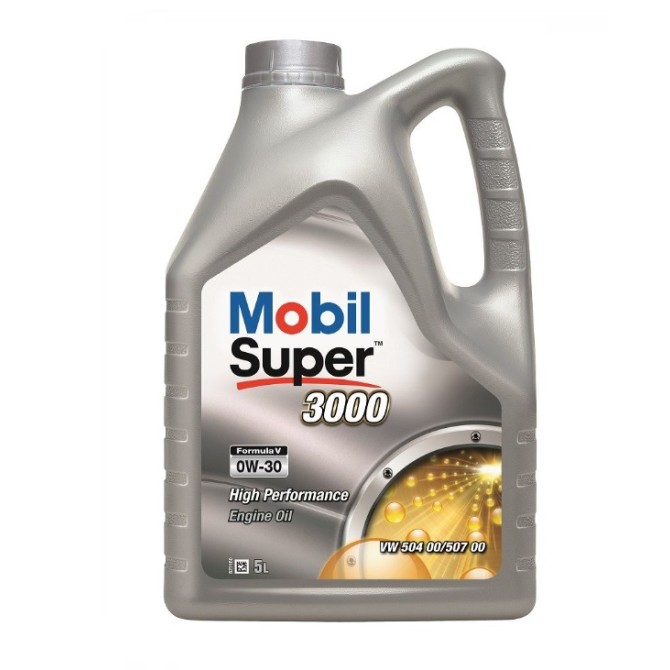 MOBIL Super 3000 Formula V 0W-30 5L sintētiskā eļļa