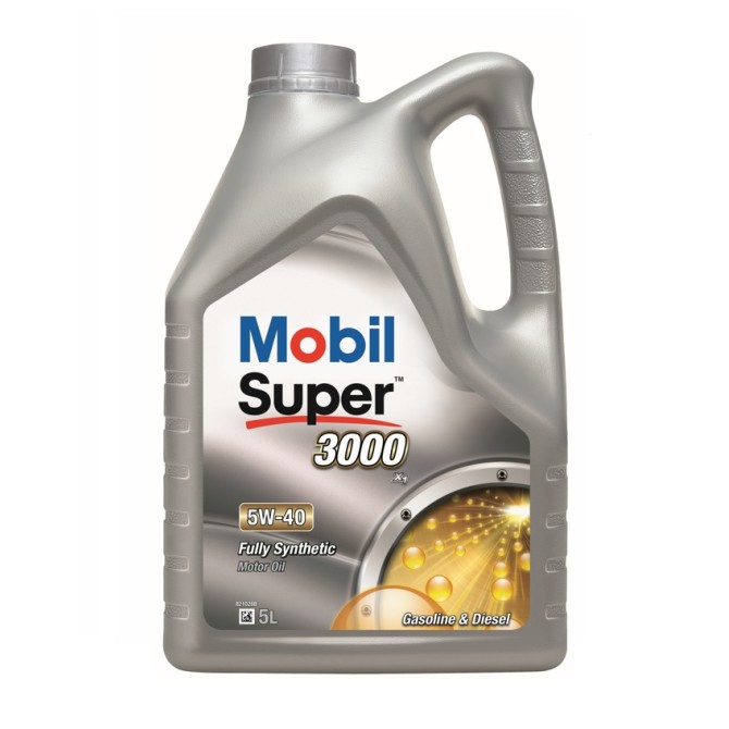 MOBIL Super 3000 X1 5W-40 5L sünteetiline õli