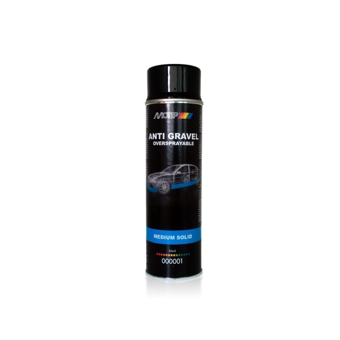 MOTIP Stone Chip Spray Black 0.5l izsmidzināms pārklājums