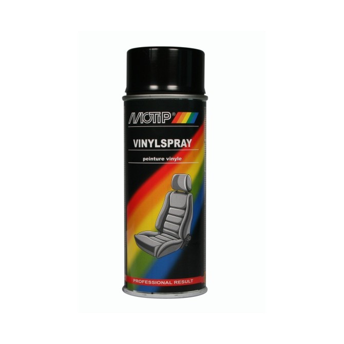 MOTIP Vinyl&Leather Spray Black 400 ml spray paint