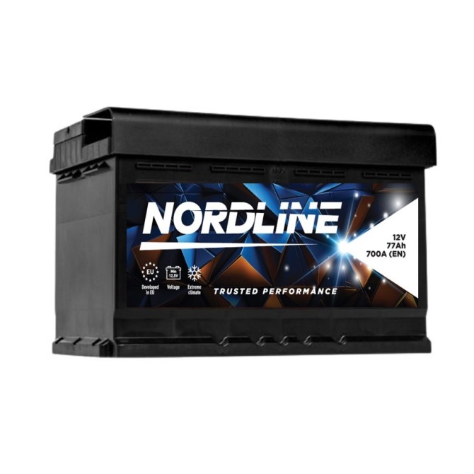 Akum. Nordline 77 Ah 12V 700A 278x175x190mm