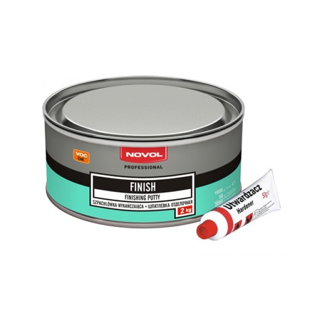 NOVOL Putty Finish 2 Kg peen viimistluspahtel