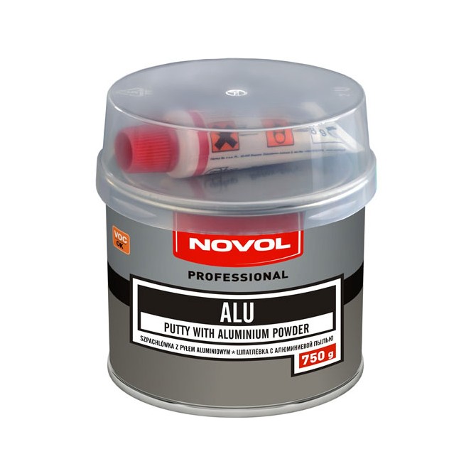 NOVOL Putty Alu 0,75 Kg alumiiniumiga pahtel