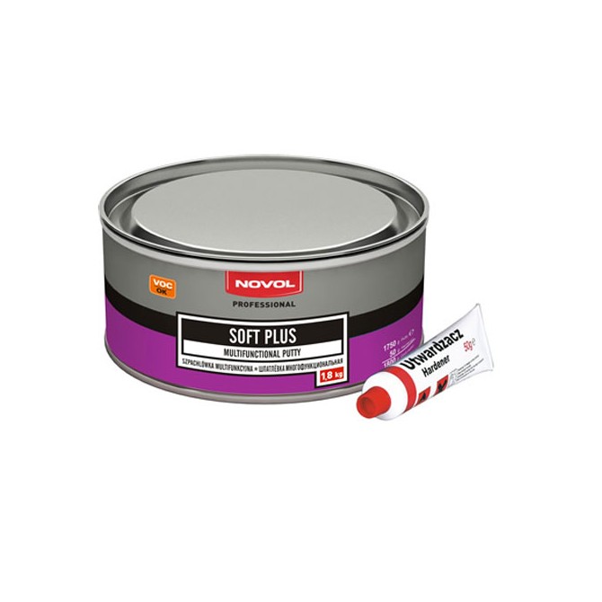 NOVOL Putty Soft Plus 1,80 Kg универсальная шпаклевка