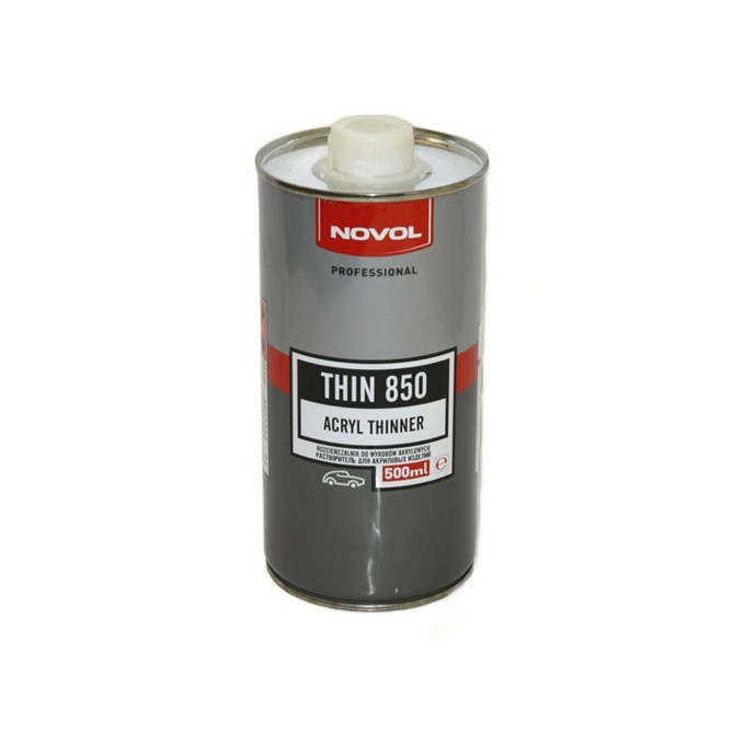 NOVOL Thin 850 Acrylic Thinner Standart 0.5L akrilinis skiediklis