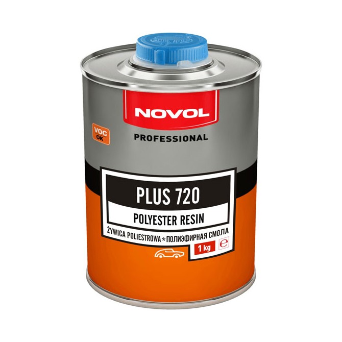 NOVOL Plus 720 Polyester Resin 1Kg полиэфирная смола