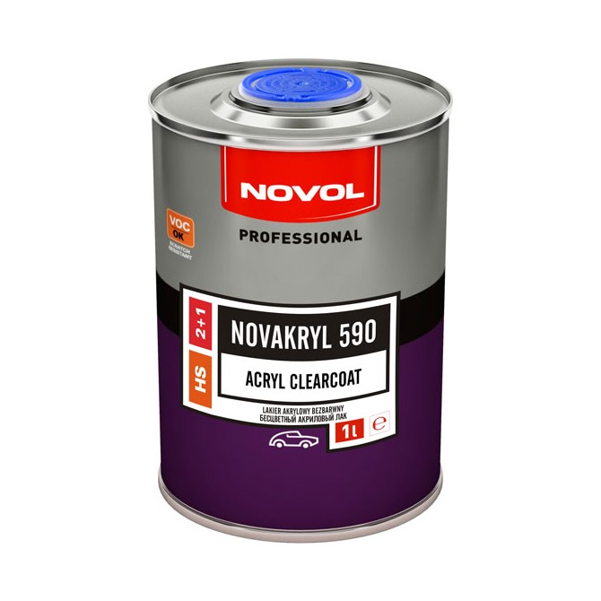 NOVOL Clearcoat Novakryl 590 2:1 1L лак