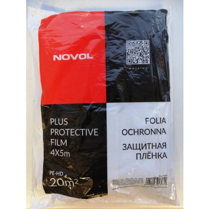 NOVOL Protective Foil 4X5M (Package 40Pcs) Novol maskavimo plėvelė