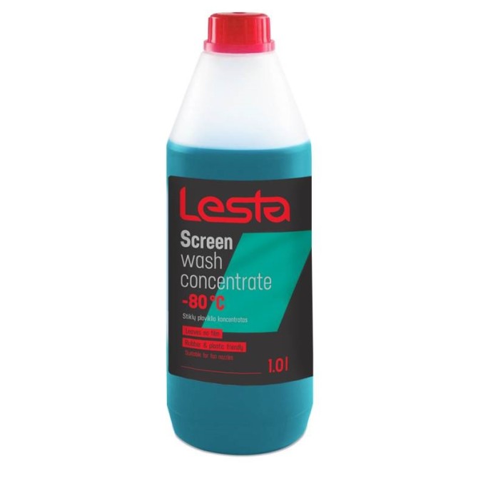 LESTA Concentrated Windscreen Washer Fluid -80°C 1l koncentruotas priekinio stiklo plovimo skystis