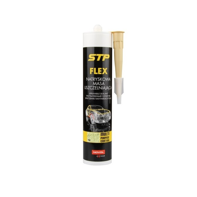 NOVOL Flex Sprayable Sealant Beige 290ml purškiamas hermetikas