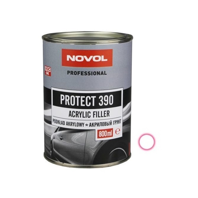 NOVOL Protect 390 4+1 HS White 0.8L  akrila grunts