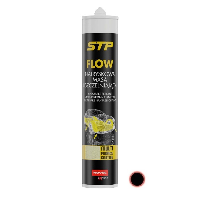 NOVOL FLOW Sprayable Sealant Black 290ml izsmidzināms hermētiķis