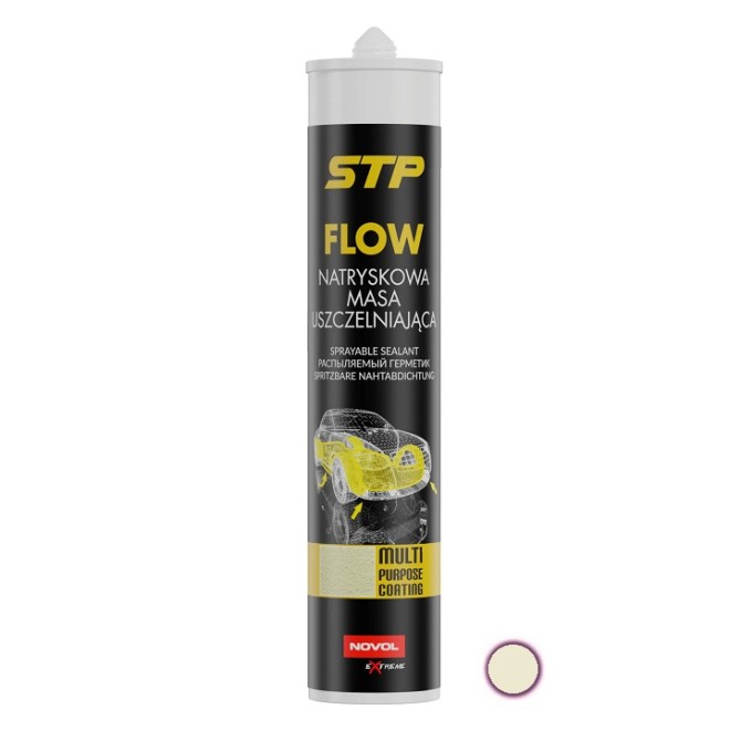 NOVOL FLOW Sprayable Sealant Beige 290ml izsmidzināms hermētiķis