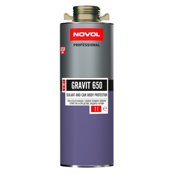 NOVOL Gravit 650 Sealant&Antigravel - Beige 1L aizsargpārklājums