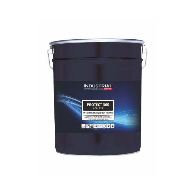  Industrial Protect 360 Epoxidprimer 4:1 Grey 10L epoksīda grunts