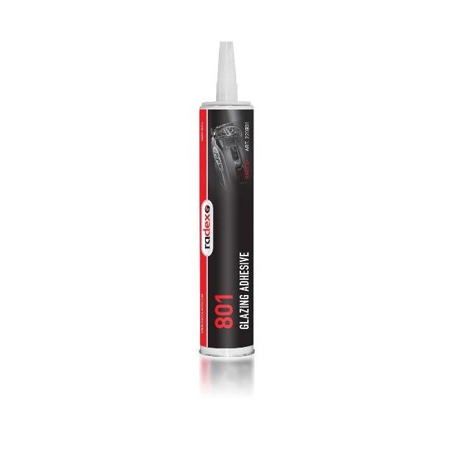 RADEX 801 Glazing Adhesive Fast 0.31l klijai stiklui