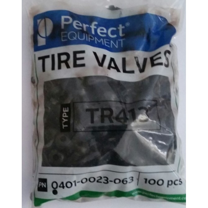 PERFECT Rubber Valve TE413, 100pc. 