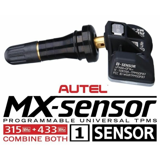 AUTEL Autel TPMS MX-Sensor 1 315/434 padangų slėgio daviklis