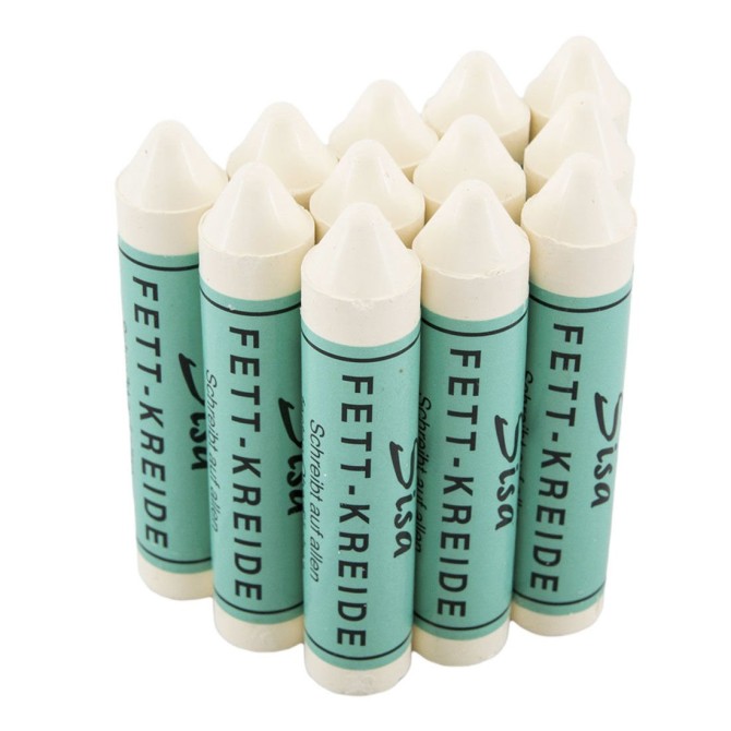  Marking Chalk Sisa, White, 12Pcs kreida