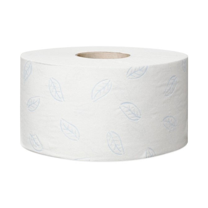 TORK Tork Premium JuMBo Mini Toilet Paper, T2, 170 M, 2 Ply, White 