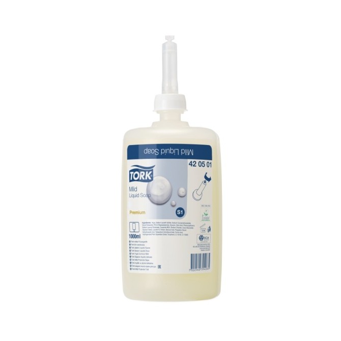 TORK Liquid Soap Mild S1 System, 1l skystas muilas